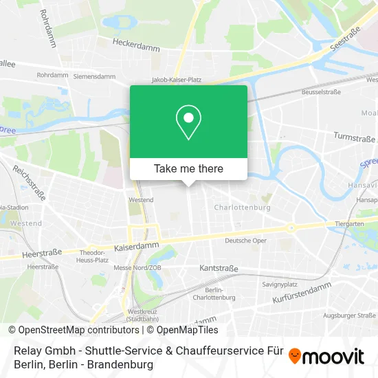 Relay Gmbh - Shuttle-Service & Chauffeurservice Für Berlin map