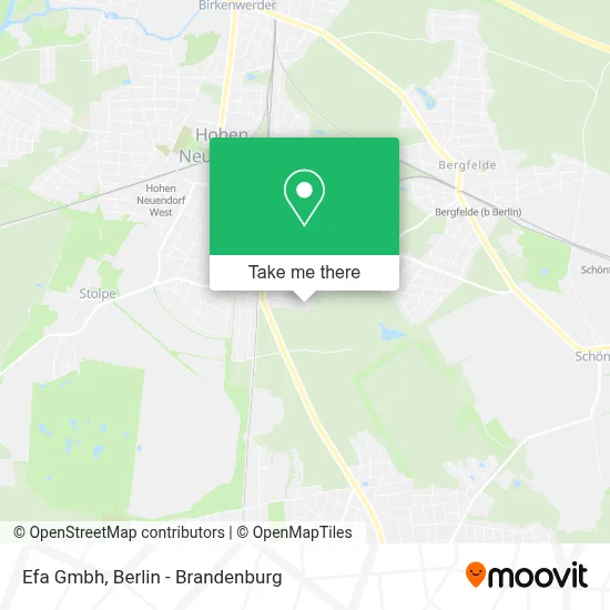 Efa Gmbh map