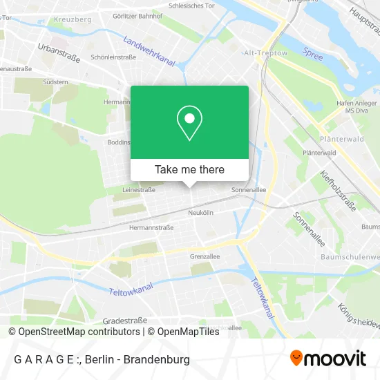 G A R A G E : map