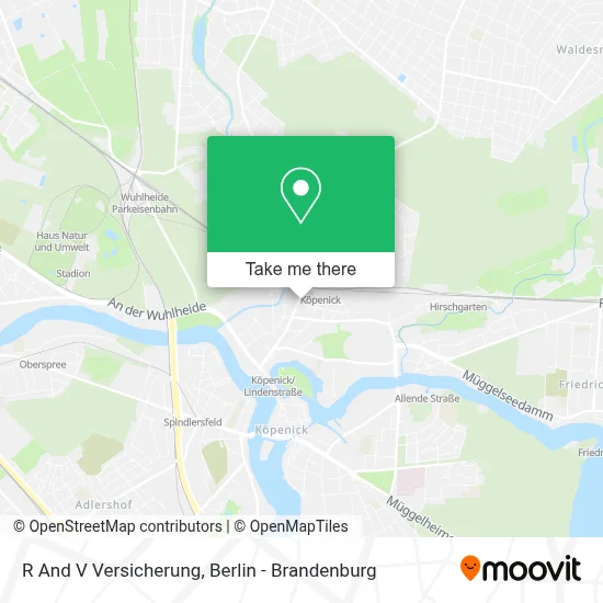 R And V Versicherung map