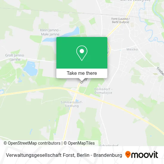 Verwaltungsgesellschaft Forst map