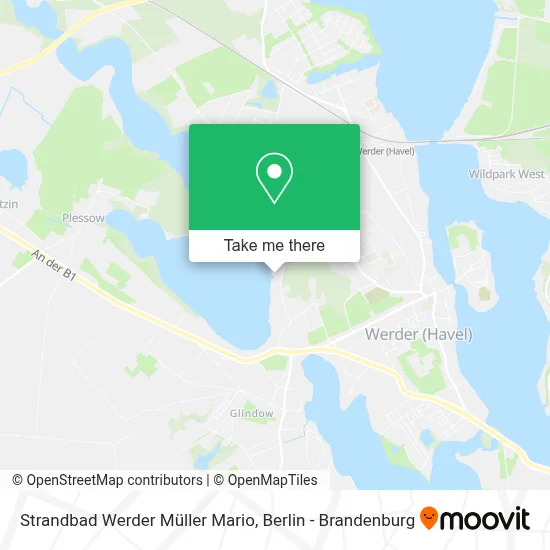 Strandbad Werder Müller Mario map