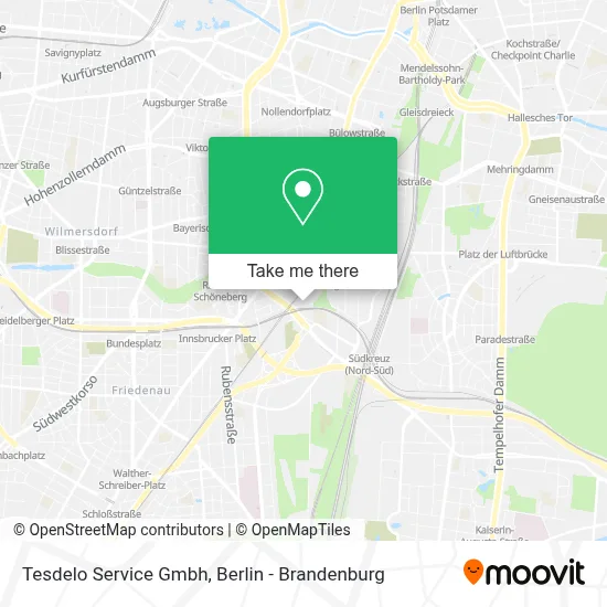Tesdelo Service Gmbh map