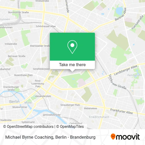 Michael Byrne Coaching map