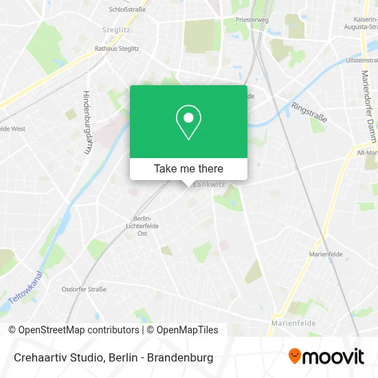 Crehaartiv Studio map