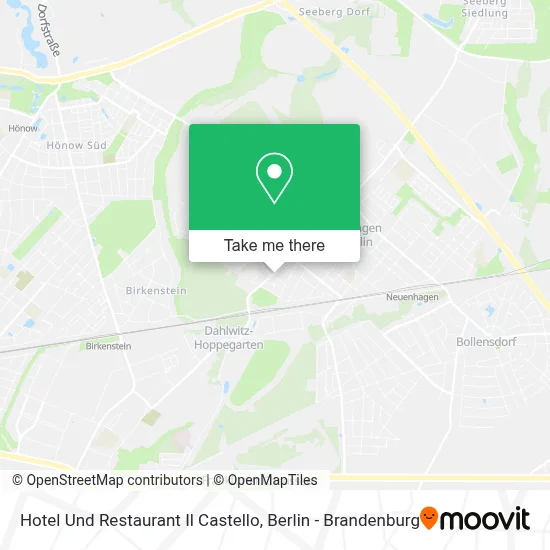 Hotel Und Restaurant Il Castello map