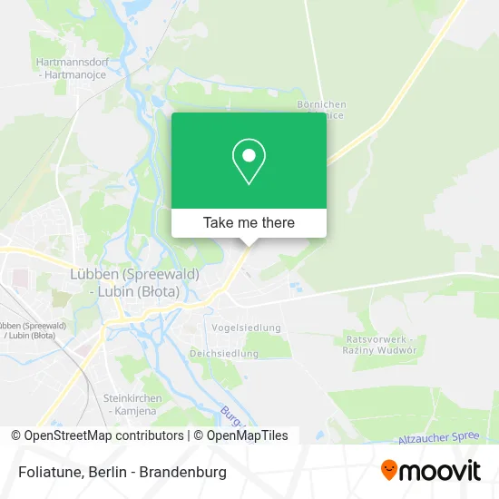 Foliatune map