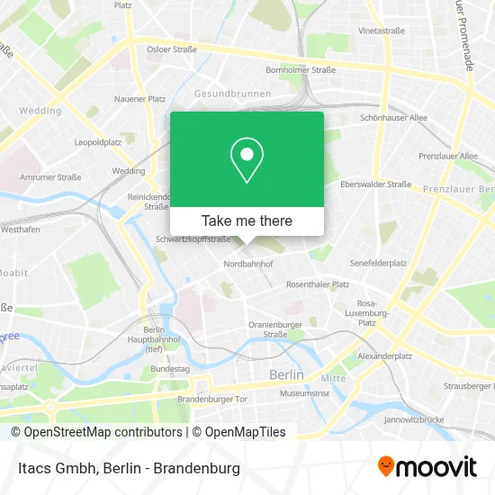 Itacs Gmbh map