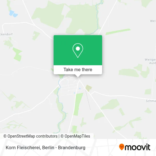Korn Fleischerei map