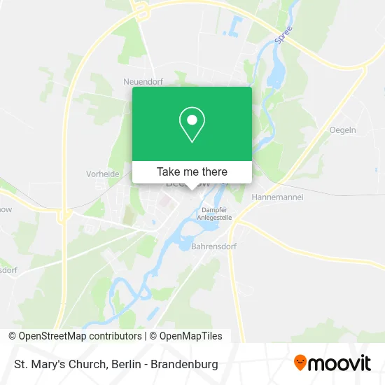 St. Mary's Church map
