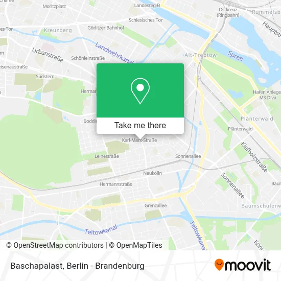 Baschapalast map