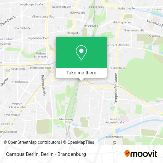 Campus Berlin map