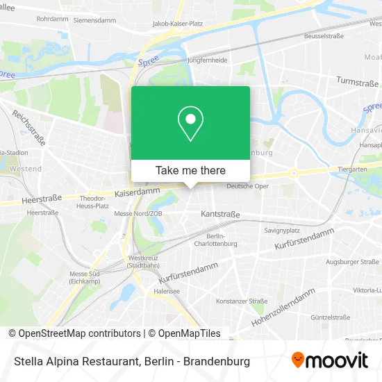 Stella Alpina Restaurant map
