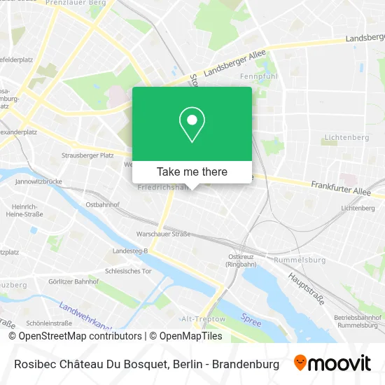 Rosibec Château Du Bosquet map