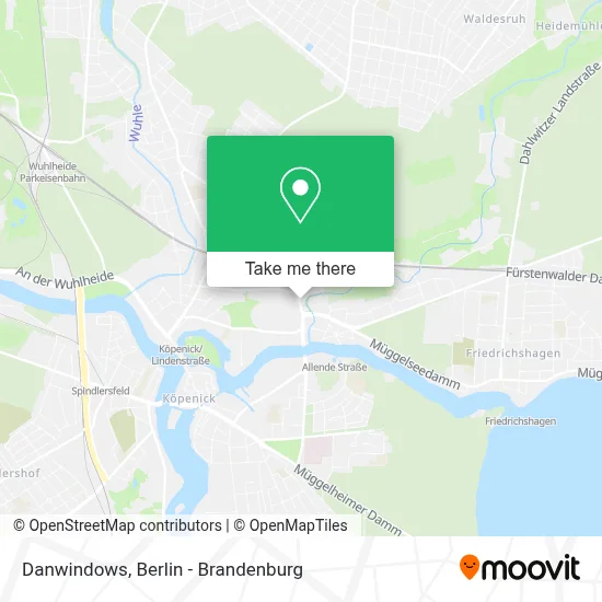 Danwindows map