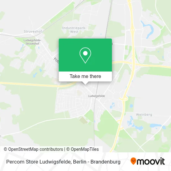 Percom Store Ludwigsfelde map