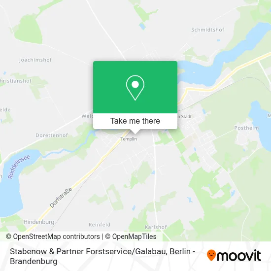 Stabenow & Partner Forstservice / Galabau map
