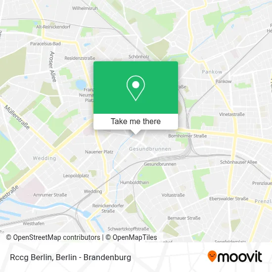 Rccg Berlin map
