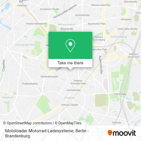 Motoloader Motorrad-Ladesysteme map