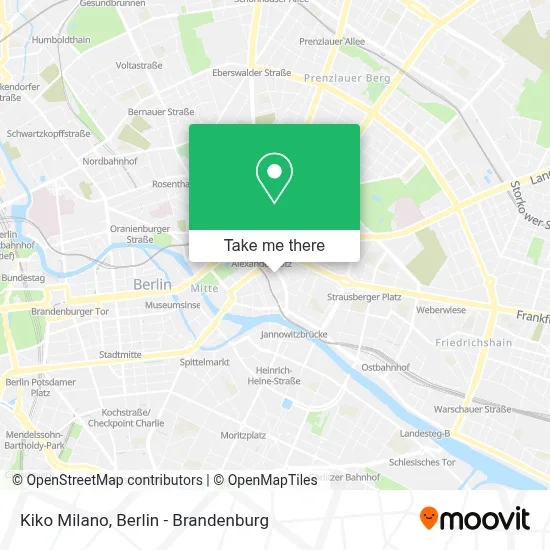 Kiko Milano map