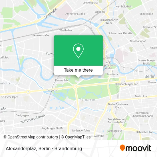 Alexanderplaz map