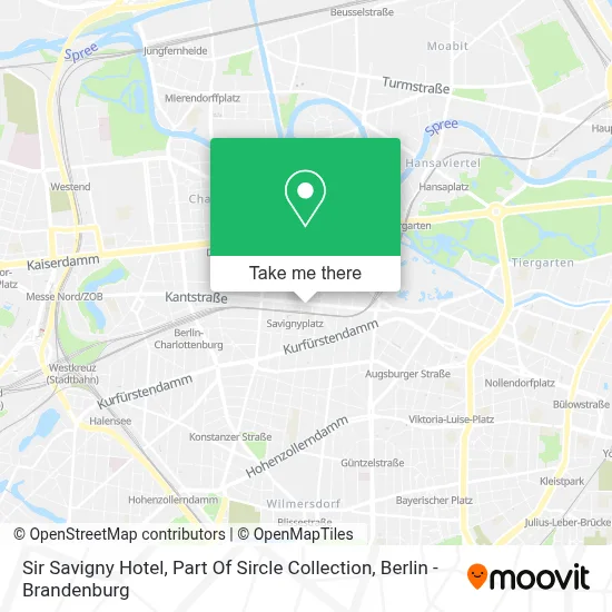 Sir Savigny Hotel, Part Of Sircle Collection map