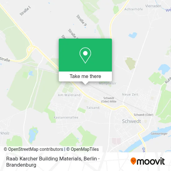 Raab Karcher Building Materials map