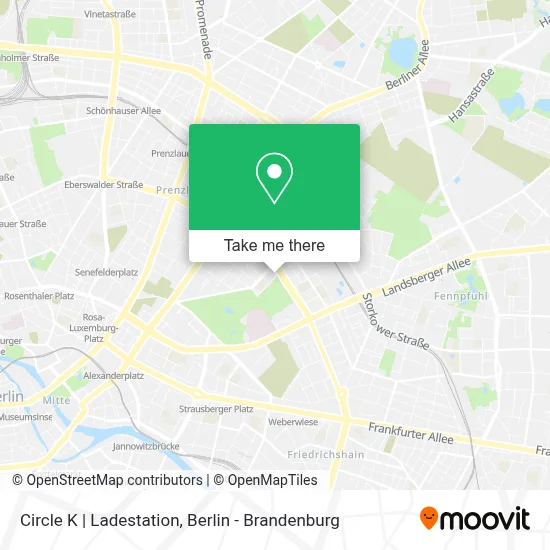 Circle K | Ladestation map
