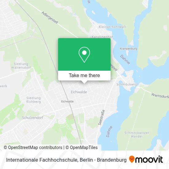 Internationale Fachhochschule map