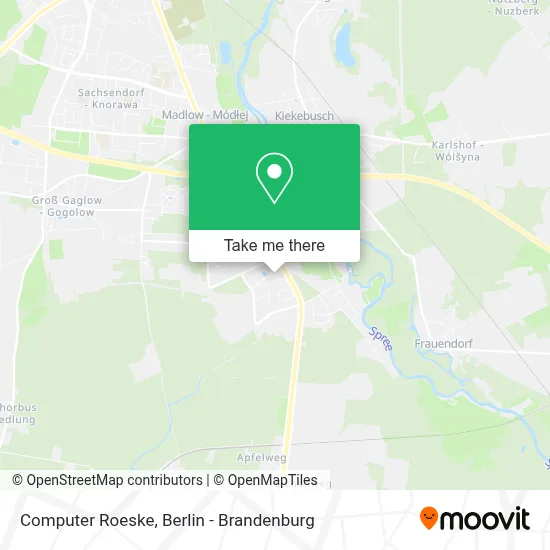 Computer Roeske map
