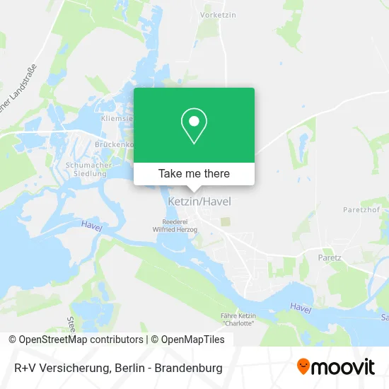 R+V Versicherung map