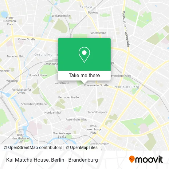 Kai Matcha House map