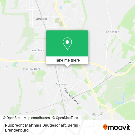 Rupprecht Matthias Baugeschäft map