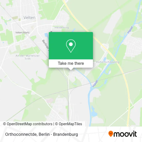 Orthoconnectde map