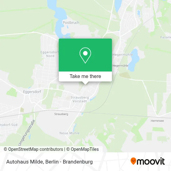Autohaus Milde map