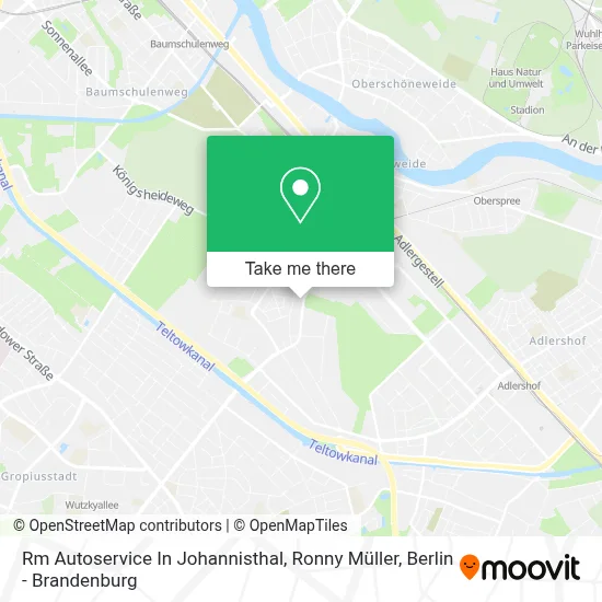 Rm Autoservice In Johannisthal, Ronny Müller map
