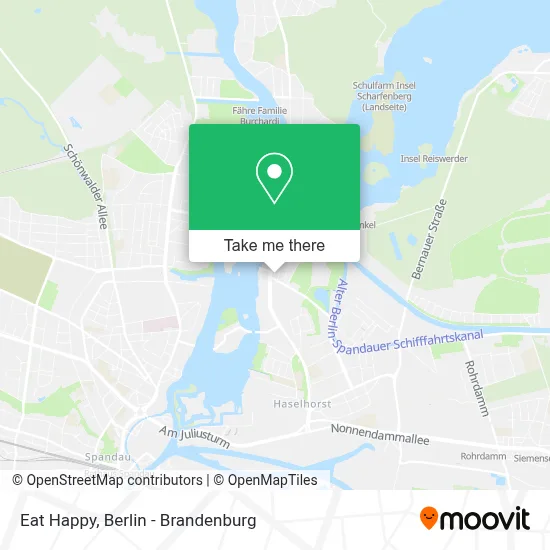 Eat Happy map