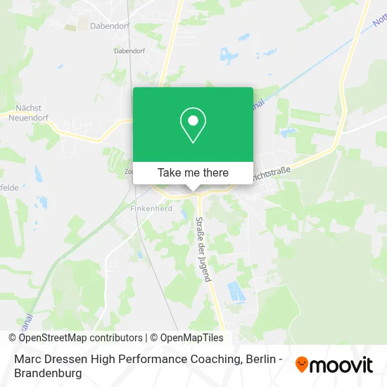 Marc Dressen High Performance Coaching map