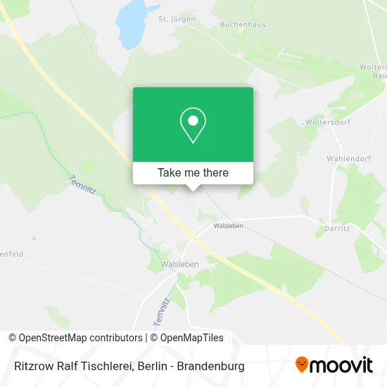 Ritzrow Ralf Tischlerei map