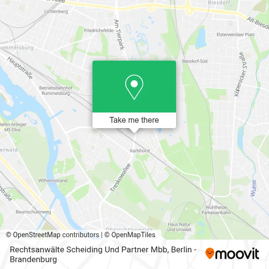 Rechtsanwälte Scheiding Und Partner Mbb map