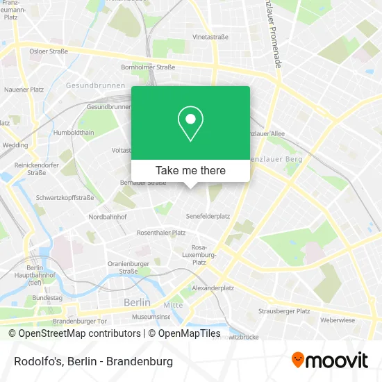 Rodolfo's map