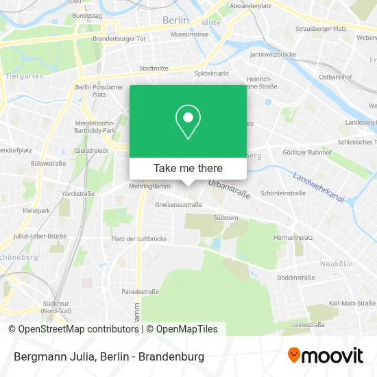 Bergmann Julia map