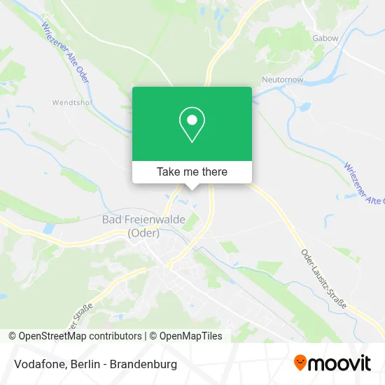Vodafone map