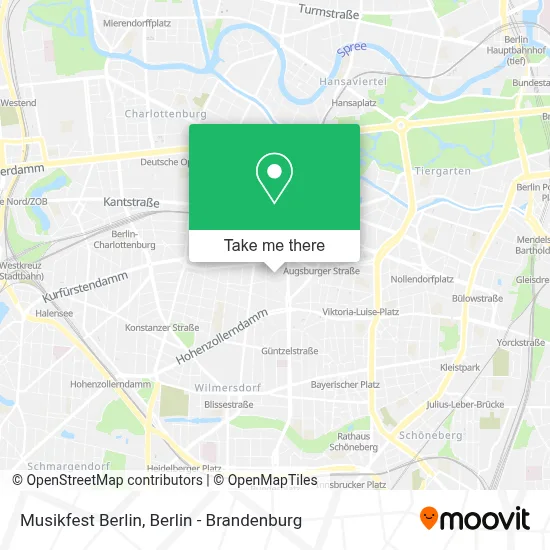 Musikfest Berlin map