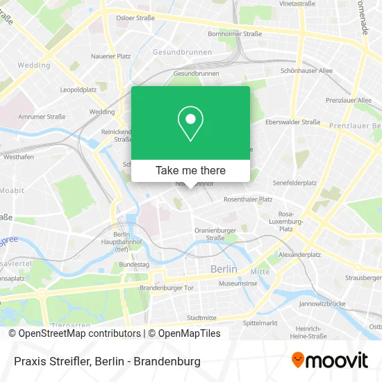 Praxis Streifler map