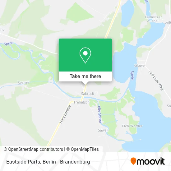 Eastside Parts map