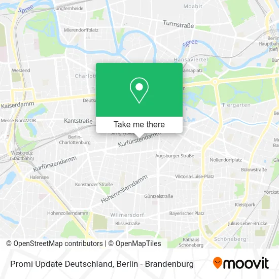 Promi Update Deutschland map