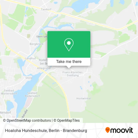 Hoaloha Hundeschule map