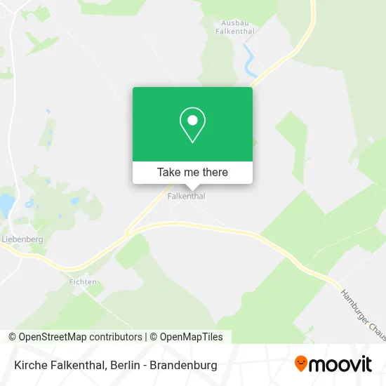 Kirche Falkenthal map