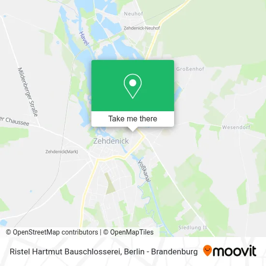 Ristel Hartmut Bauschlosserei map